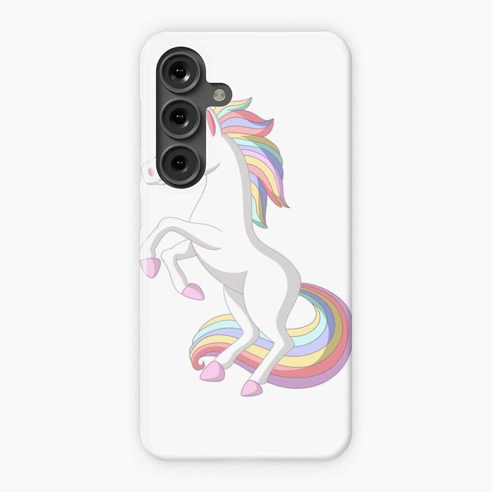 Standing Unicorn Phone Cases design by HackerLooks