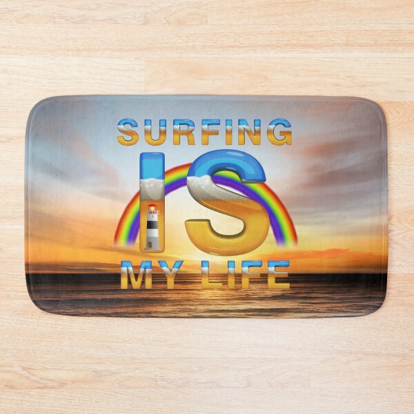 Item preview, Surfing is My Life designed and sold by teepossible.