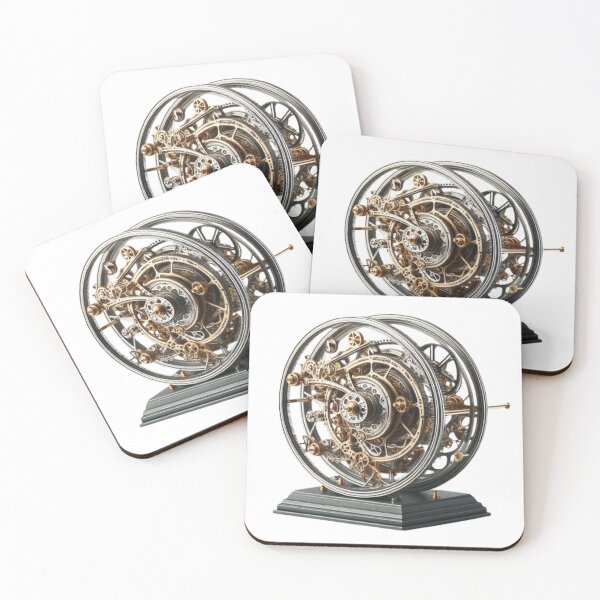 Item preview, FROM THE INVENTIONS SERIES-TIME MACHINE, Clock, MECHANICAL DRIVE, TYPOGRAPHY, designed and sold by 2012DreamVision.