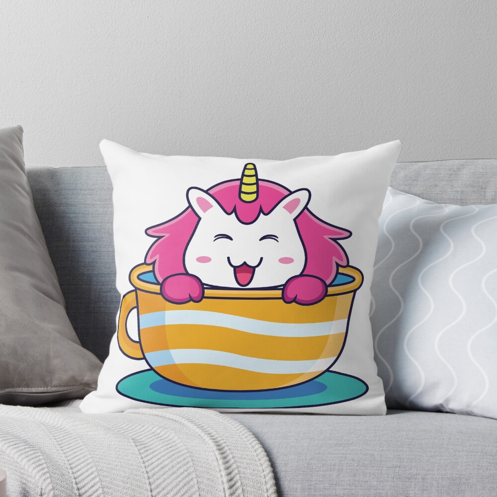 Unicorn in a Cup Home & Living design by HackerLooks