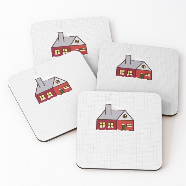 Item preview, Little Snowy House designed and sold by ruthhomeart.