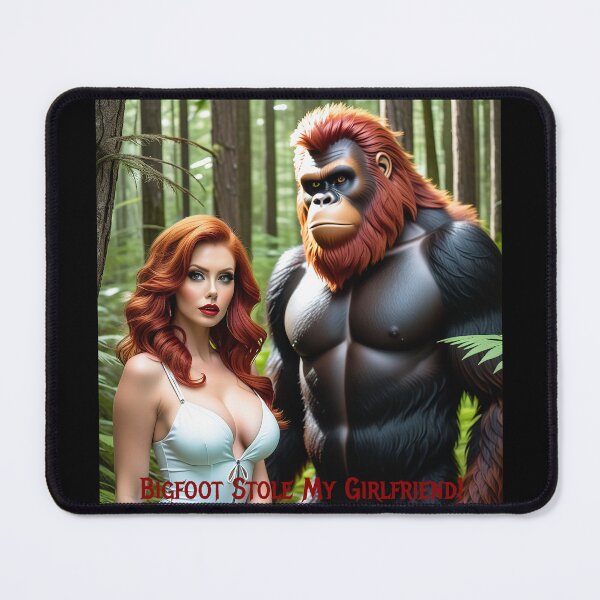 Item preview, Bigfoot Stole My Girlfriend! designed and sold by FatCatStudios.