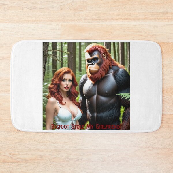 Item preview, Bigfoot Stole My Girlfriend! designed and sold by FatCatStudios.