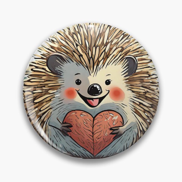 Item preview, Heartwarming Hedgehog Bliss designed and sold by omerfdln34.