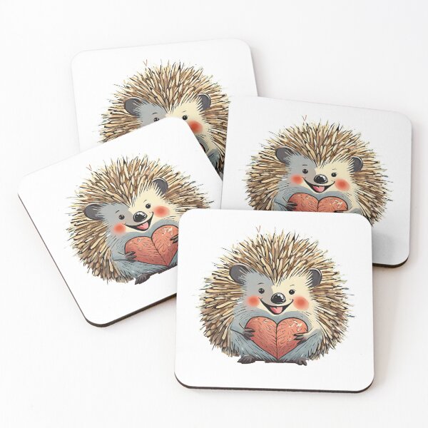 Item preview, Heartwarming Hedgehog Bliss designed and sold by omerfdln34.