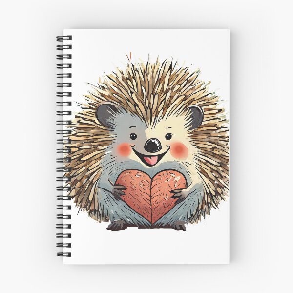 Item preview, Heartwarming Hedgehog Bliss designed and sold by omerfdln34.