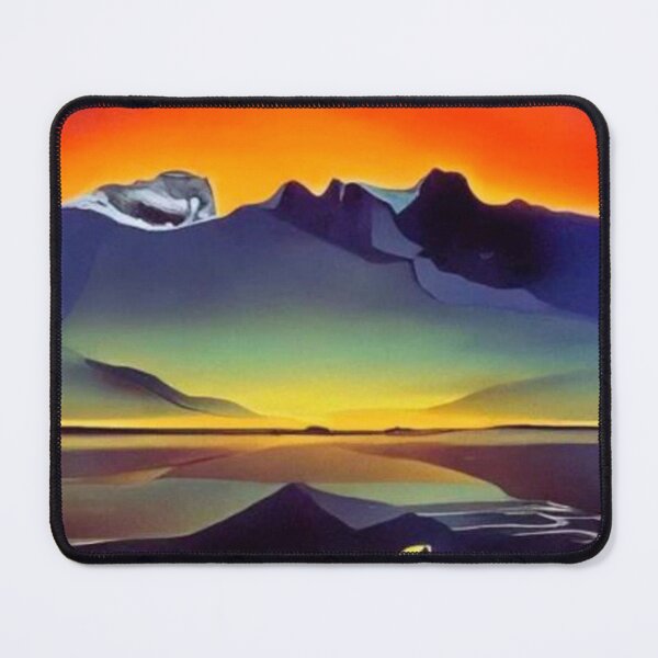 Item preview, Sunset at mountain fjord 13 designed and sold by George Hutton Hunter.