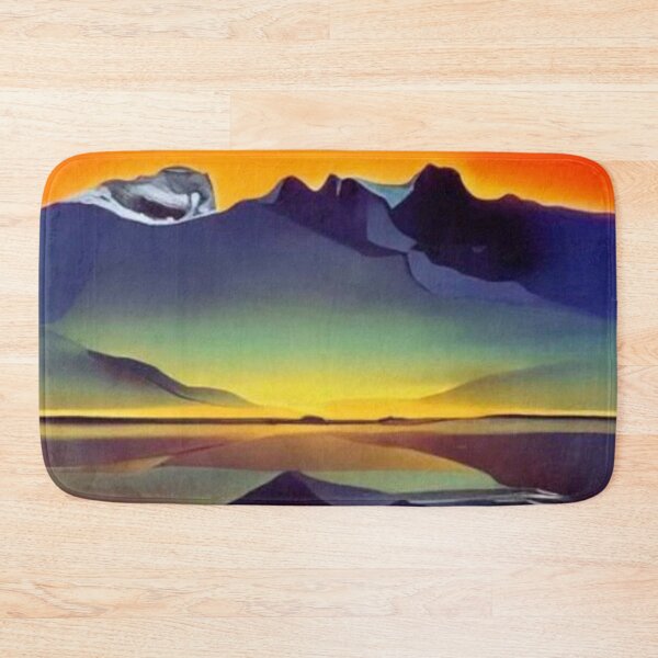 Item preview, Sunset at mountain fjord 13 designed and sold by George Hutton Hunter.