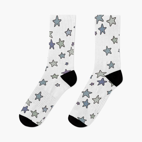 Item preview, Pastel blue stars designed and sold by NotreDameChelle.