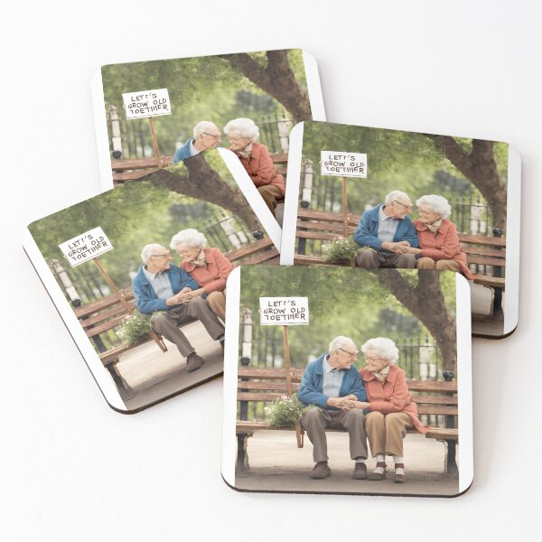 Item preview, grow old with me designed and sold by not-perfect-mom.
