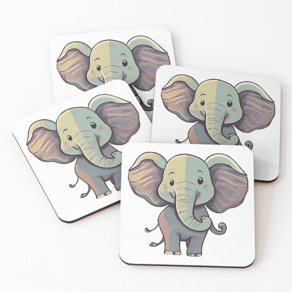 Item preview, Heart Trunked Elephant designed and sold by omerfdln34.