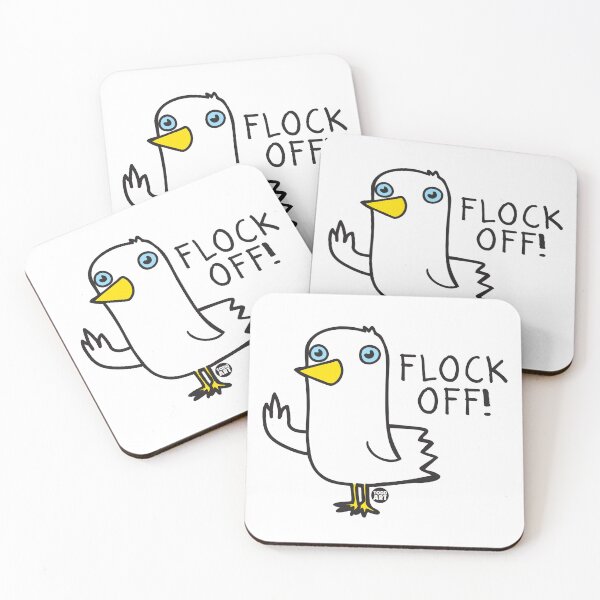 Item preview, FLOCK OFF BIRD designed and sold by TODD GOLDMAN.