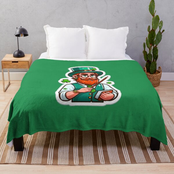 Item preview, saint patricks day bearded teacher, St patricks day design designed and sold by wittyprinttop.