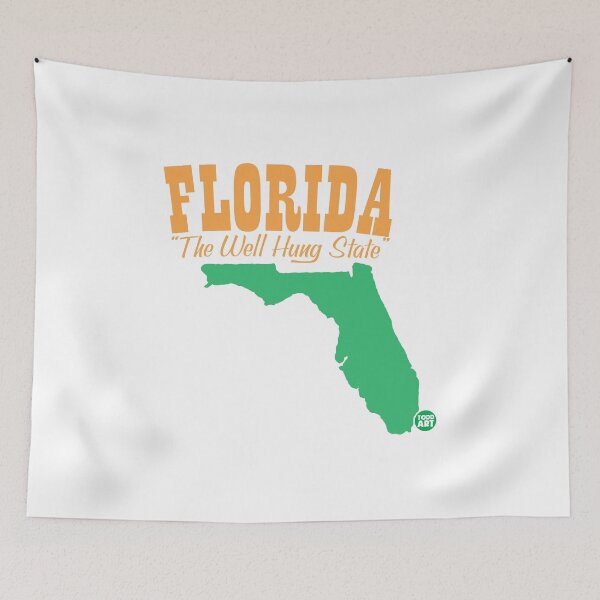 Item preview, FLORIDA WELL HUNG STATE designed and sold by TODD GOLDMAN.