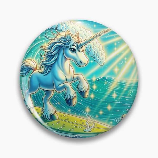 Item preview, Radiant Sunlit Unicorn in Water designed and sold by Bittor18.