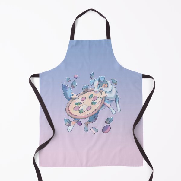 Item preview, An Australian Shepherd Playing With a Pizza designed and sold by kyriqin.