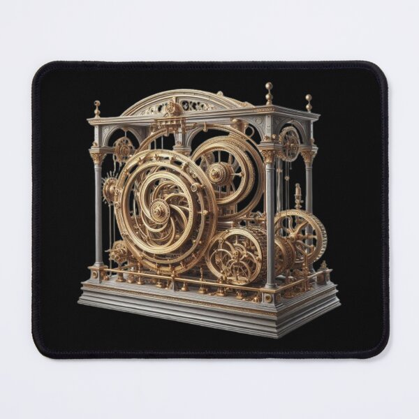 Item preview, FROM THE INVENTIONS SERIES - OLD TIME MACHINE, OLD TIME MACHINE, Clock, MECHANICAL DRIVE, TYPOGRAPHY, designed and sold by 2012DreamVision.