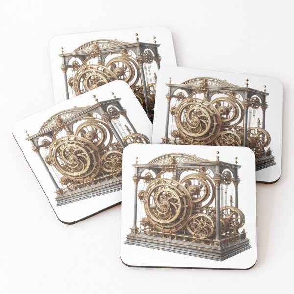 Item preview, FROM THE INVENTIONS SERIES - OLD TIME MACHINE, OLD TIME MACHINE, Clock, MECHANICAL DRIVE, TYPOGRAPHY, designed and sold by 2012DreamVision.