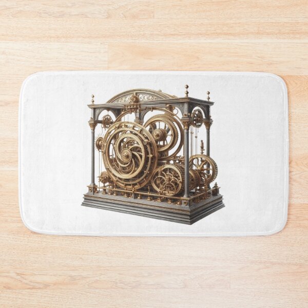 Item preview, FROM THE INVENTIONS SERIES - OLD TIME MACHINE, OLD TIME MACHINE, Clock, MECHANICAL DRIVE, TYPOGRAPHY, designed and sold by 2012DreamVision.