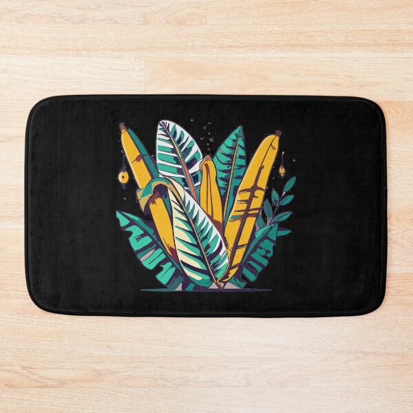 Item preview, Large colorful banana leaves designed and sold by desinganddecor.