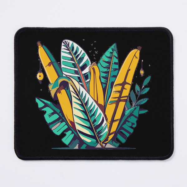 Item preview, Large colorful banana leaves designed and sold by desinganddecor.