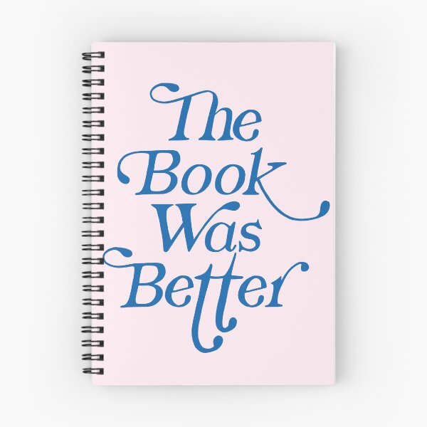 Item preview, The Book Was Better Blue designed and sold by art by mckenzie.