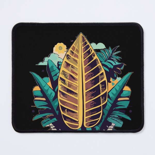 Item preview, Large colorful banana leaves designed and sold by desinganddecor.