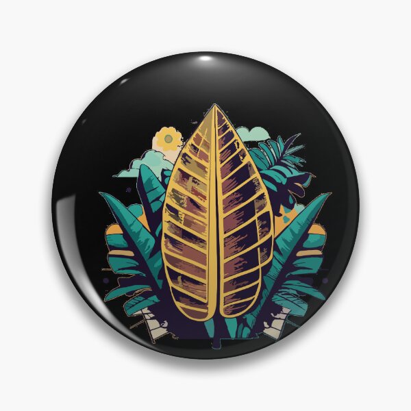 Item preview, Large colorful banana leaves designed and sold by desinganddecor.