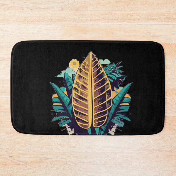Item preview, Large colorful banana leaves designed and sold by desinganddecor.