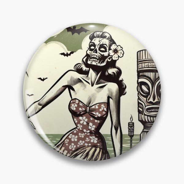 Item preview, Zombie Tiki Party designed and sold by ThatRandomJerk.