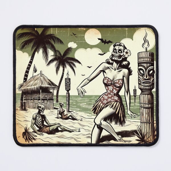 Item preview, Zombie Tiki Party designed and sold by ThatRandomJerk.