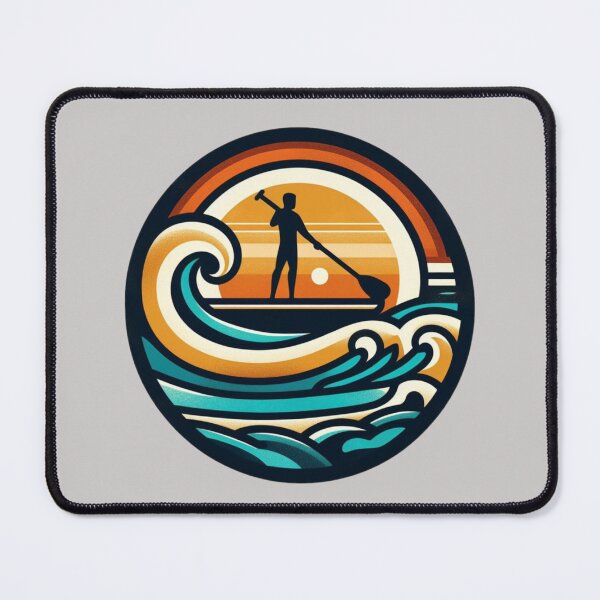 Item preview, Ocean Harmony Badge sup logo designed and sold by VistaMar.