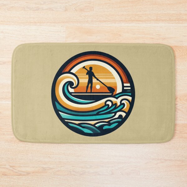 Item preview, Ocean Harmony Badge sup logo designed and sold by VistaMar.