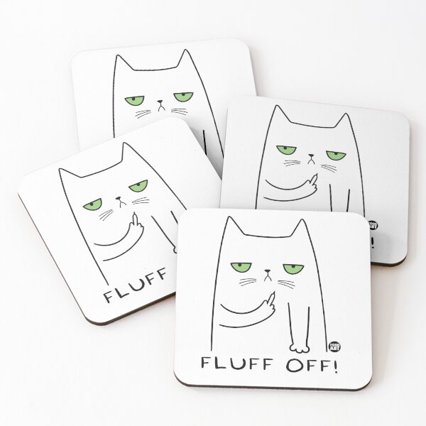 Item preview, FLUFF OFF CAT designed and sold by TODD GOLDMAN.
