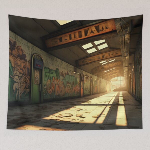 Item preview, Subway station | Hip Hop style designed and sold by ComicsFactory.