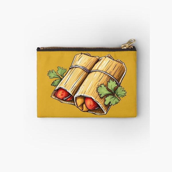 Item preview, Mexican Tamales Meal Hand Drawn Food Illustration designed and sold by meganohm.