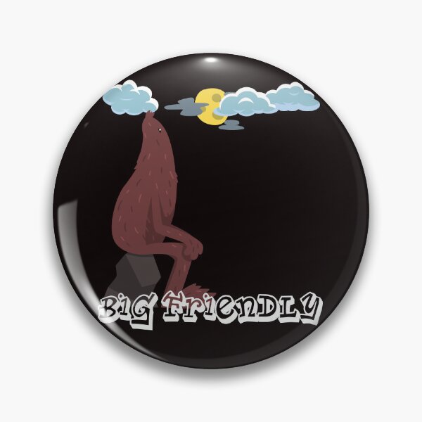 Item preview, Friendly bigfoot, big friend designed and sold by Miluna1104.