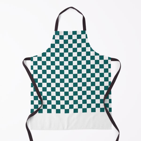 Item preview, Checkered White and Green Pattern designed and sold by LinDraws.