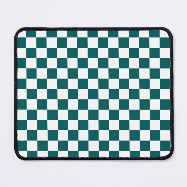 Item preview, Checkered White and Green Pattern designed and sold by LinDraws.