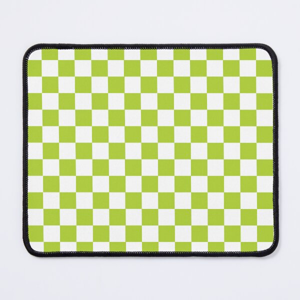 Item preview, Checkered White and Light Green Pattern designed and sold by LinDraws.