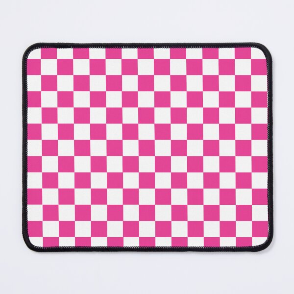 Item preview, Checkered White and Magenta Pattern designed and sold by LinDraws.
