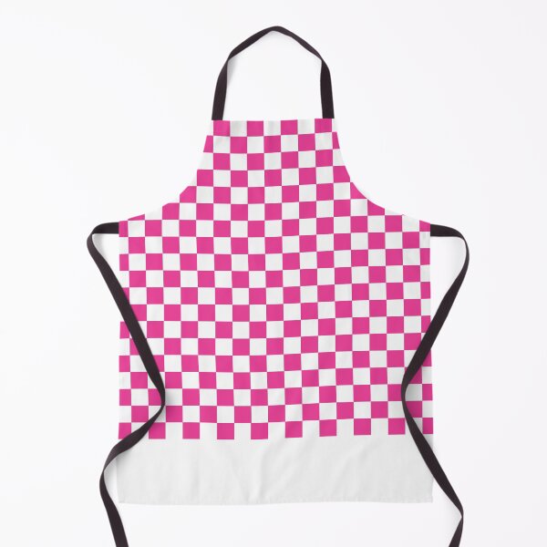Item preview, Checkered White and Magenta Pattern designed and sold by LinDraws.