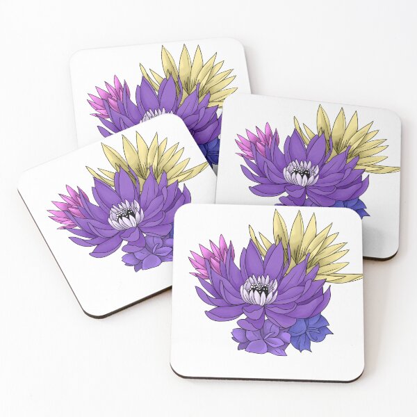 Item preview, Water lily and Larkspur designed and sold by Fuyu-Kitsune.