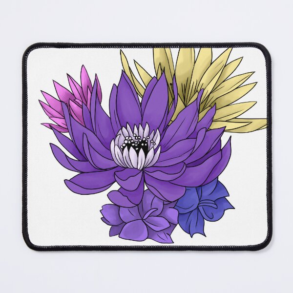 Item preview, Water lily and Larkspur designed and sold by Fuyu-Kitsune.