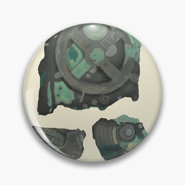 Artikelvorschau, Antikythera-Mechanismus, antikes griechisches Retro-Reiseartefakt-Objekt-Poster entworfen und verkauft von ClassicsNerds.