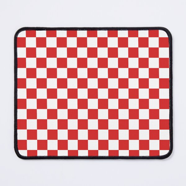 Item preview, Checkered White and Red Pattern designed and sold by LinDraws.