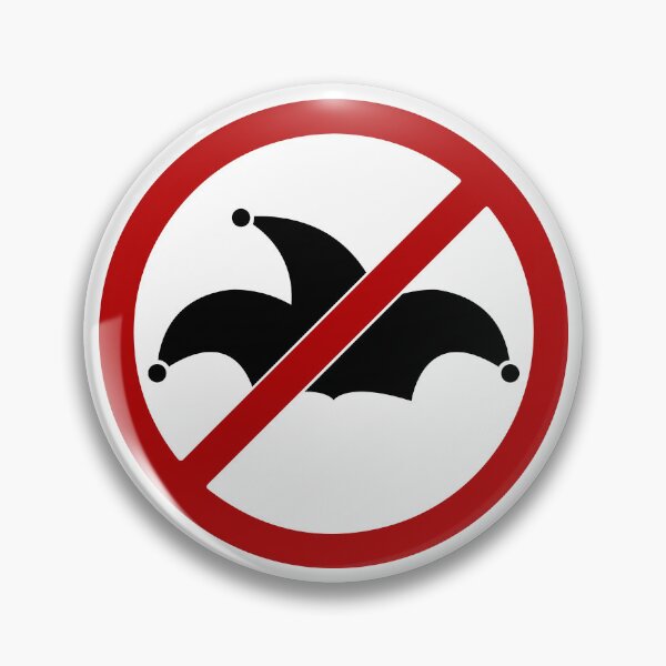 Item preview, No more jesters sign designed and sold by shennix.