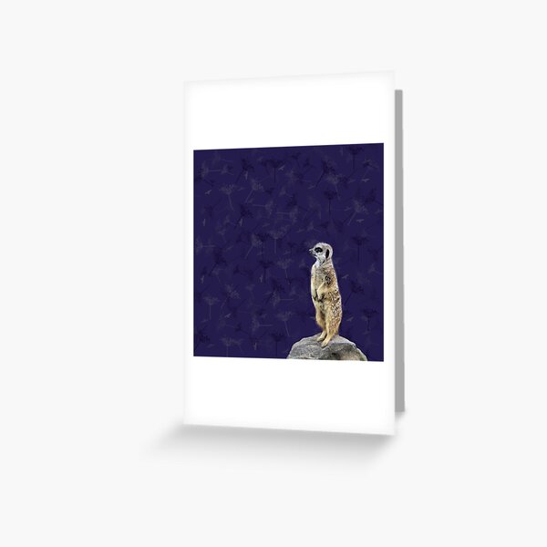 Meerkat Greeting Card