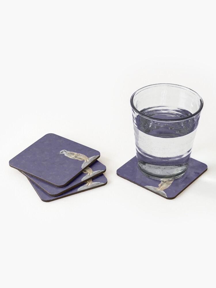 Alternate view of Meerkat Coasters (Set of 4)