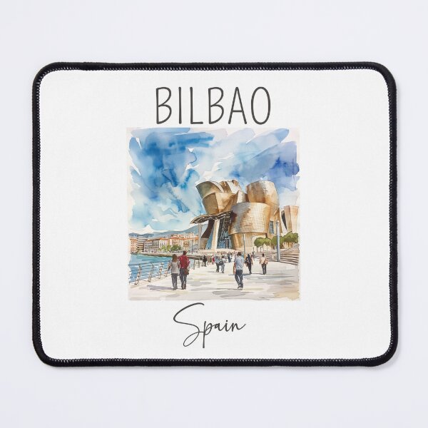 Item preview, Watercolor Design of Bilbao - Spain designed and sold by Sketch-Shack.